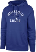 Indianapolis Colts 47 Varsity Arch Headline Hooded Sweatshirt - Blue
