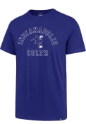Indianapolis Colts 47 Varsity Arch Super Rival T Shirt - Blue