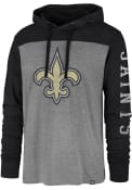 New Orleans Saints 47 Franklin Wooster Fashion Hood - Grey