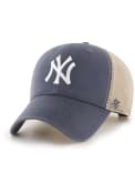 New York Yankees 47 Flagship Wash MVP Adjustable Hat - Navy Blue