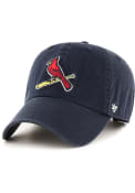 St Louis Cardinals 47 Clean Up Adjustable Hat - Navy Blue