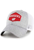 Wisconsin Badgers 47 Hitch Contender Flex Hat - Grey