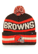 Cleveland Browns 47 Bering Cuff Knit - Brown