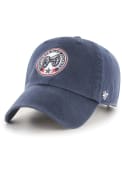 Columbus Blue Jackets 47 Clean Up Adjustable Hat - Navy Blue