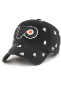 Philadelphia Flyers Womens 47 Confetti Clean Up Adjustable - Black