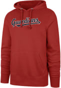 Cleveland Guardians 47 Imprint Headline Hooded Sweatshirt - Red