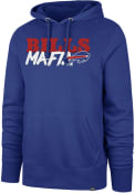 Buffalo Bills 47 REGIONAL HEADLINE Hooded Sweatshirt - Blue