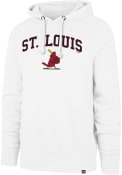 St Louis Cardinals 47 ARCH GAME HEADLINE Hooded Sweatshirt - White