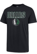 Dallas Mavericks 47 CE Pregame T Shirt - Black