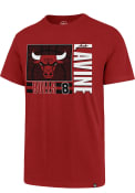 Zach LaVine Chicago Bulls 47 Name And Number T-Shirt - Red