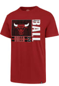 Lonzo Ball Chicago Bulls 47 Name And Number T-Shirt - Red