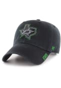 Dallas Stars 47 Huddle Clean Up Adjustable Hat - Black
