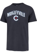 Chicago Cubs 47 Pregame Franklin Fashion T Shirt - Navy Blue