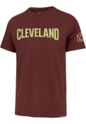 Cleveland Cavaliers 47 Franklin Fieldhouse Fashion T Shirt - Maroon