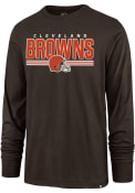Cleveland Browns 47 SUPER RIVAL T Shirt - Brown