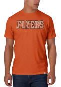 47 Philadelphia Flyers Orange Wordmark Scrum Fashion Tee