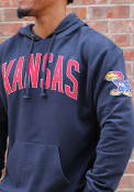 Kansas Jayhawks 47 Striker Fashion Hood - Navy Blue