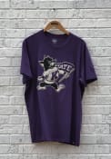 47 K-State Wildcats Purple Knockout Fieldhouse Fashion Tee