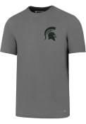 47 Michigan State Spartans Grey Backer Tee