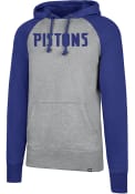 47 Detroit Pistons Raglan Sport Grey Fashion Hood