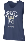 Kansas City Royals Womens 47 Letter Tank Top - Blue