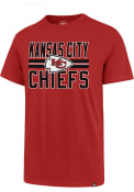 47 Kansas City Chiefs Red Block Stripe Tee
