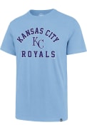 Kansas City Royals 47 Super Rival T Shirt - Light Blue