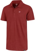 47 Kansas City Chiefs Red Flatiron Short Sleeve Polo Shirt