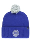 47 Detroit Pistons Blue Shiver Cuff Knit Knit Hat