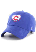 Chicago Cubs Womens 47 Courtney W Clean Up Adjustable - Blue