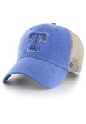 47 Texas Rangers Blue Burnstead Closer Flex Hat
