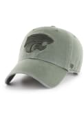 47 Green K-State Wildcats Clean Up Adjustable Hat