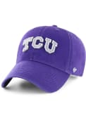 47 TCU Horned Frogs Hasket Clean Up Adjustable Hat - Purple