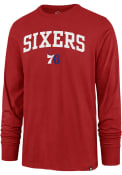 Philadelphia 76ers 47 Pregame Rival T Shirt - Red