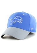 47 Detroit Lions Blue Kickoff Two Tone Contender Flex Hat