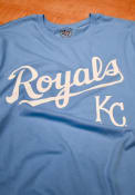 Kansas City Royals 47 Super Rival T Shirt - Light Blue