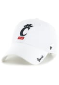 47 Sparkle Clean Up Cincinnati Bearcats Womens Adjustable Hat - White