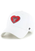 Texas Tech Red Raiders Womens 47 Courtney Clean Up Adjustable - White