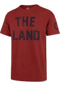 47 Cleveland Indians Red City Nickname Fashion Tee