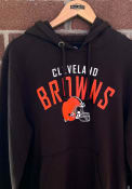 Cleveland Browns 47 Outrush Hooded Sweatshirt - Brown