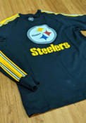 Pittsburgh Steelers 47 Stripe Arm Legion T Shirt - Black