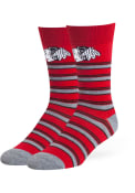 47 Chicago Blackhawks Mens Red Macalister Flat Dress Socks