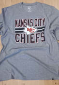 47 Kansas City Chiefs Grey Block Stripe Tee