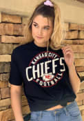 Kansas City Chiefs 47 Rival T Shirt - Black