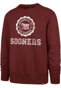 Oklahoma Sooners 47 Knockaround Headline Crew Sweatshirt - Crimson