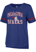 Philadelphia 76ers Womens 47 Team Up T-Shirt - Blue