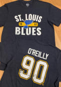 St Louis Blues 47 Most Valuable Player Player T Shirt - Navy Blue