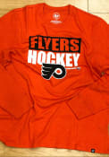 Philadelphia Flyers 47 Blockout Club T Shirt - Orange