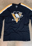 Pittsburgh Penguins 47 Stripe Arm Legion T Shirt - Black