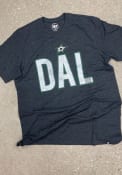 Dallas Stars 47 Abbreviation Match Fashion T Shirt - Black